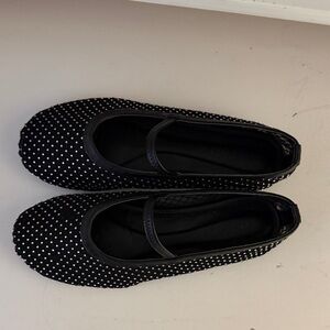 Sparkly Women's ballet flats